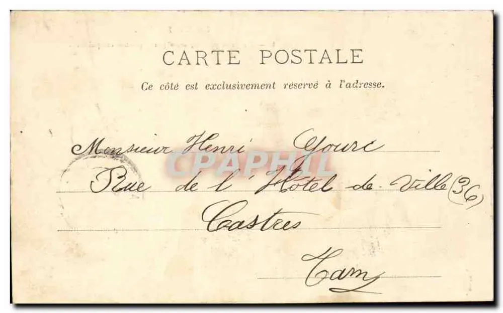 La Confession — scène de confession d'un enfant à une femme — éditeur anonyme - Verso