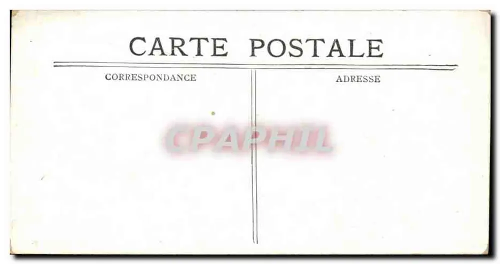 Chantilly — A entrada do castelo — Graphil - Verso