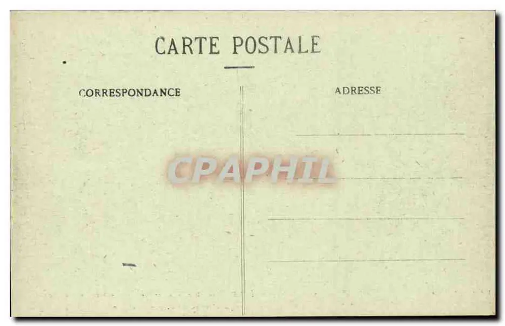 Pont-l'Évêque — Die Deutschen haben die Möbel aus einem Haus entfernt und konnten sie nicht mitnehmen — CL. Sect. phot. Armée Decelle, Compiegne, n°56 - Rückseite