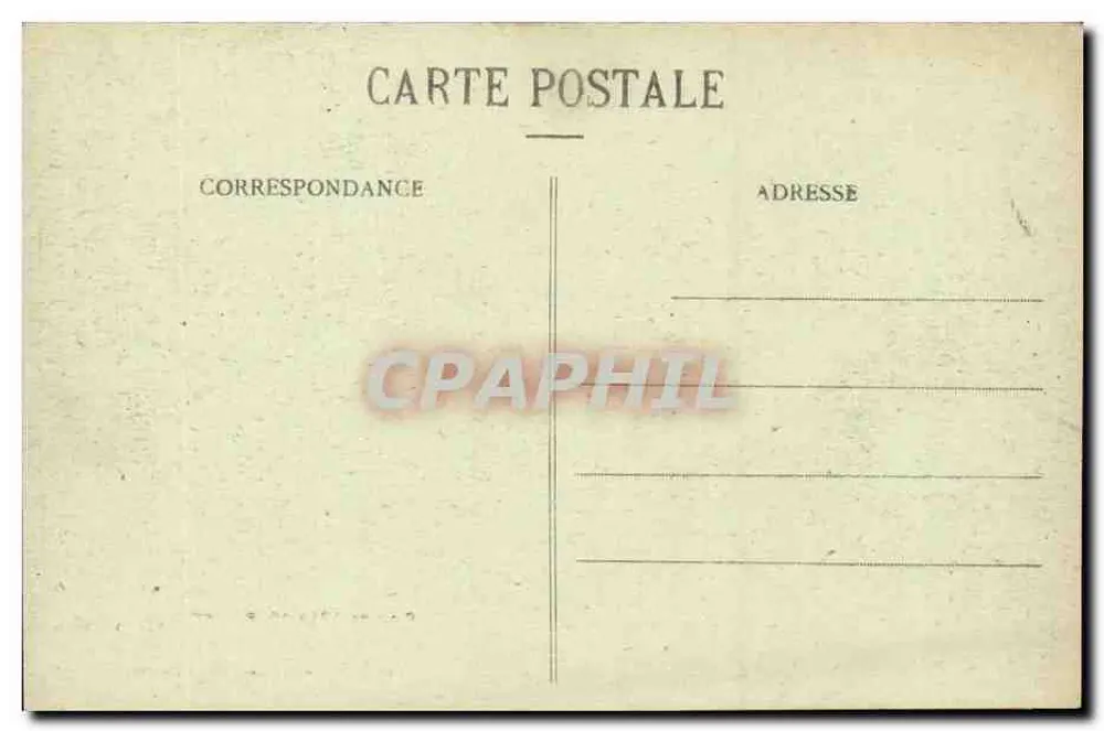 Ponte do Bispo — Entrada do vilarejo — Cl. Sect. fot. Exército, Decelle, Compiègne - Verso