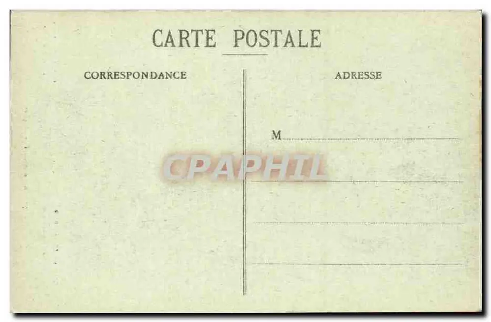 Ribécourt — A Igreja destruída — Decelle, Compiègne - Verso