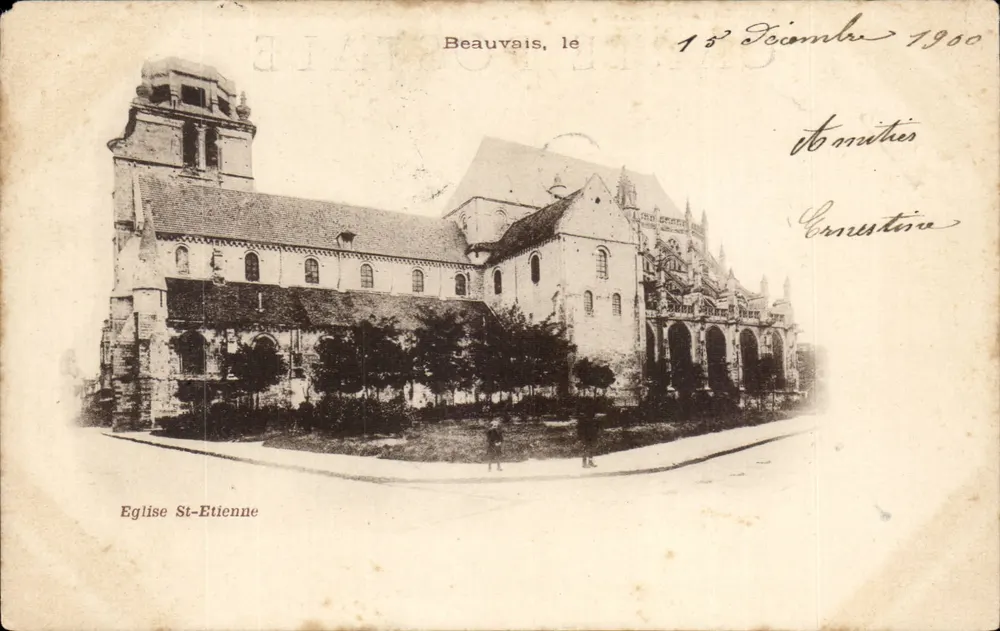 Beauvais — Igreja de São Etienne — Editor desconhecido, número de série não visível - Frente