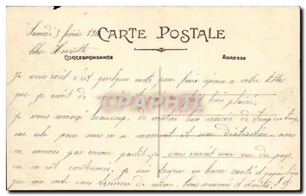 Gournay-sur-Aronde (Oise) — Panoramabild vom Rathaus — Sennenecon, Fotoverlag - Rückseite