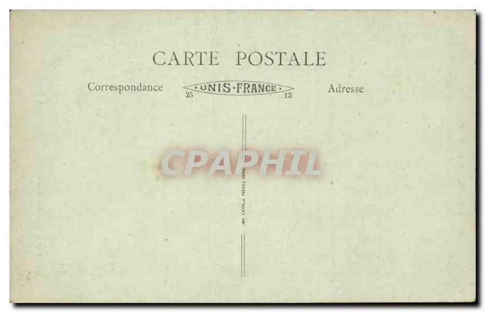 Chaumont-en-Vexin (Oise) — Gesamtaufnahme vom Gipfel der Kirchturmspitze — J. Bourgeix, Verlag, Gisors - Rückseite