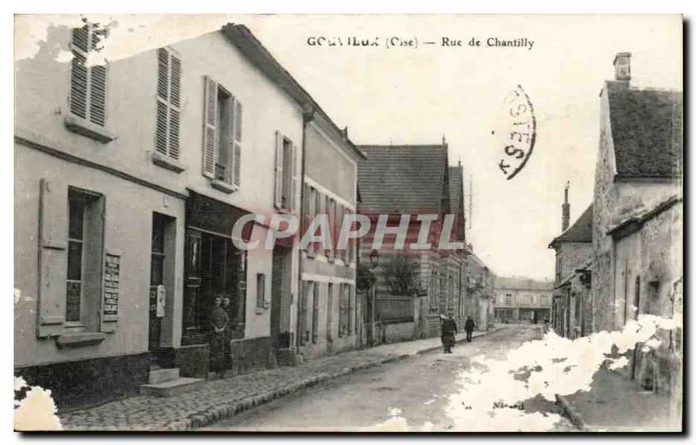Gouville (Oise) — Rue de Chantilly - Frente