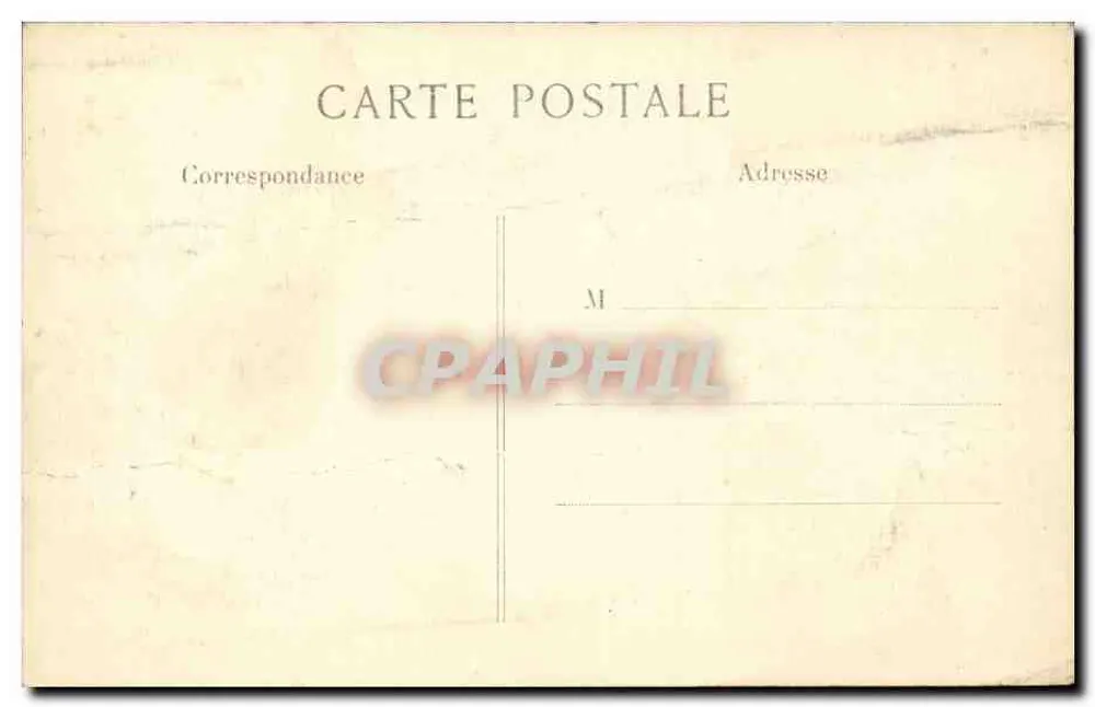Creil — maisons incendiées par les Allemands — L.C.H. - Rückseite