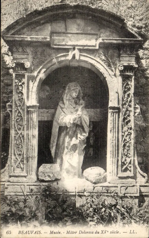 Beauvais — Beeld van de Mère Dolorose uit de 15e eeuw — LL, n°65 - Voorkant