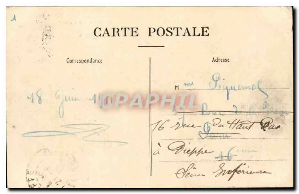 Feste Jeanne d'Arc - Compiègne (28. Mai - 5. Juni 1911) — Kanonen und ihre Stücke — E. Hutin, Compiègne - Rückseite