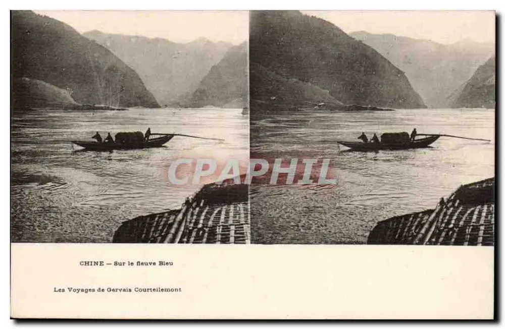 China — Auf dem Blauen Fluss — Die Reisen von Gervais Courtellemont - Vorderseite