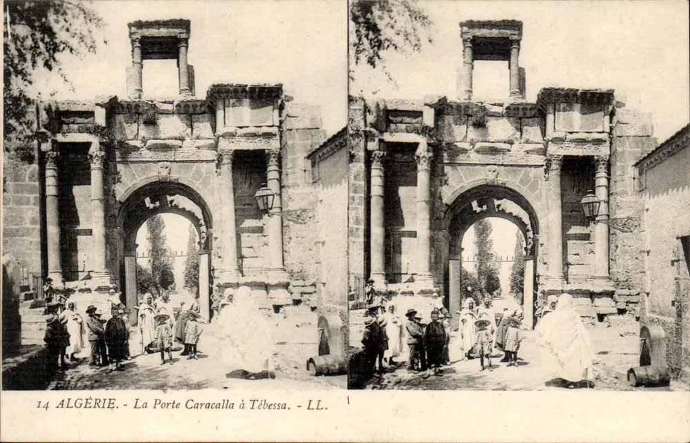 Das Tor Caracalla in Tébessa — Algerien — LL, n°14 - Vorderseite