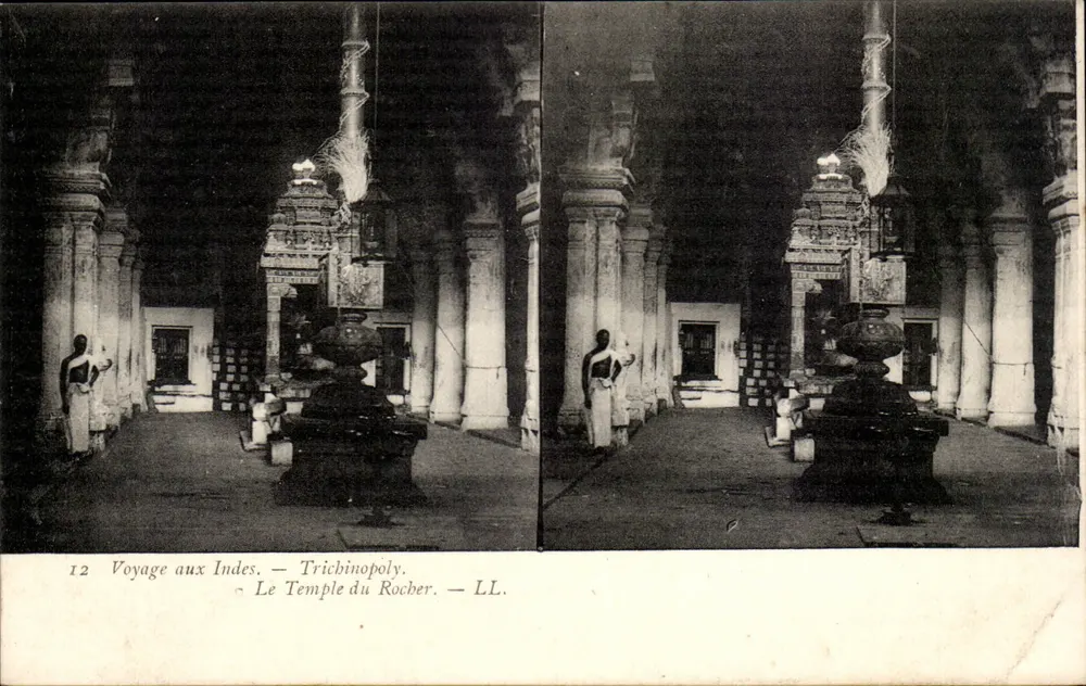 Trichinopoly — Der Felsen-Tempel — LL. - Vorderseite