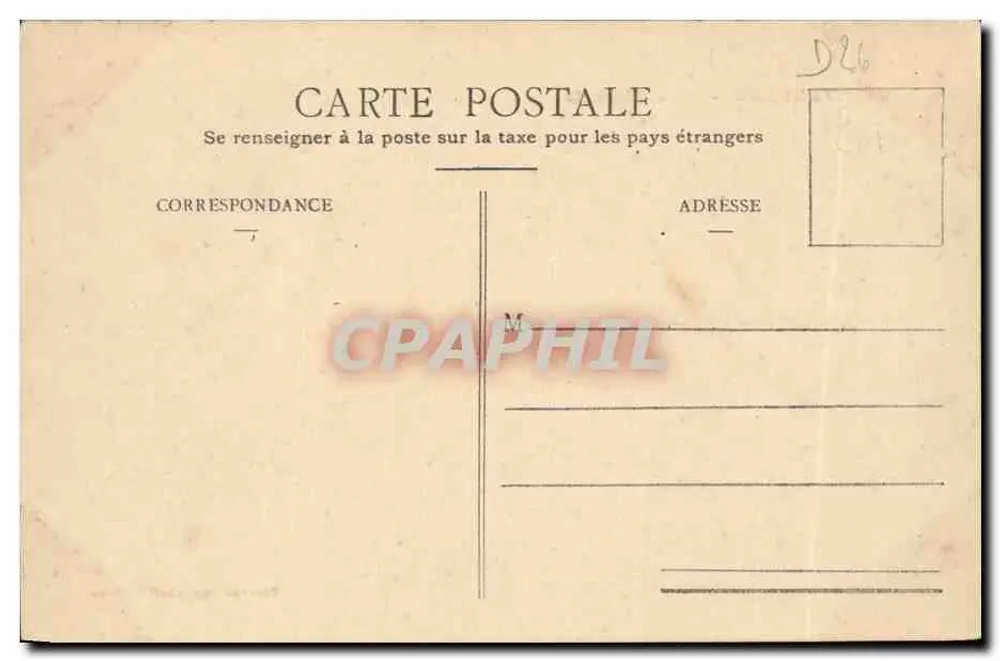 Montéléger - Vista Geral — editor não identificado, número de série não visível - Verso