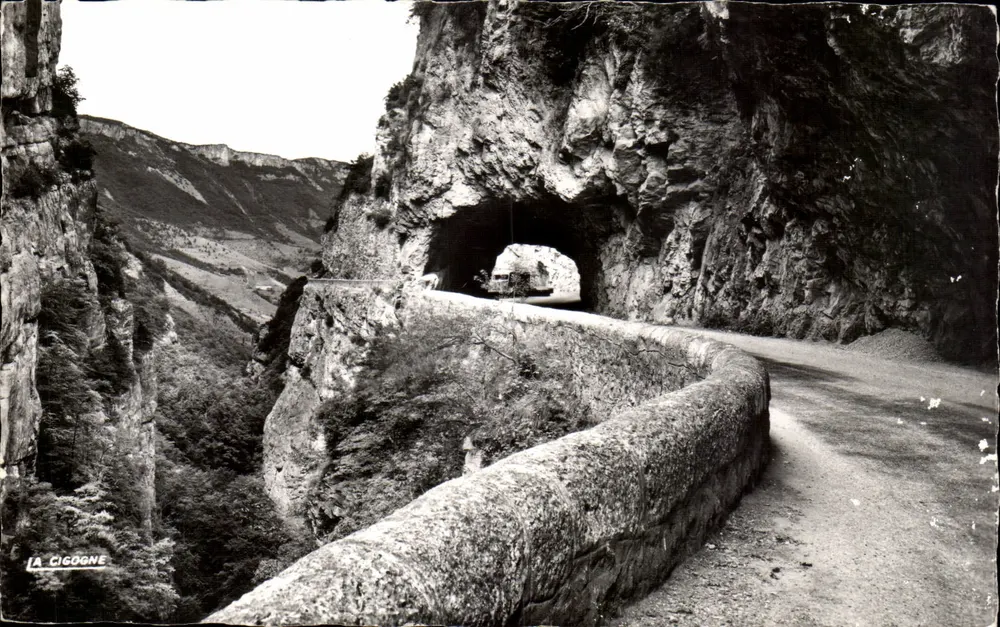 A Cegonha — Les Grands Goulets (Drôme) — Éditions Sergent Bobillot, Grenoble - Frente