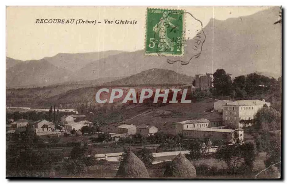 Recoubeau (Drôme) — Vista Geral — editor desconhecido, número de série não visível - Frente