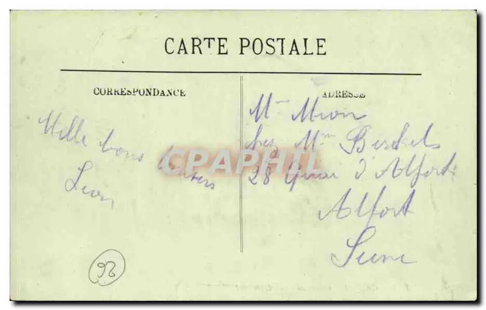 Valence — As Ruínas de Crusol, lado sul — LL. n°66 - Verso
