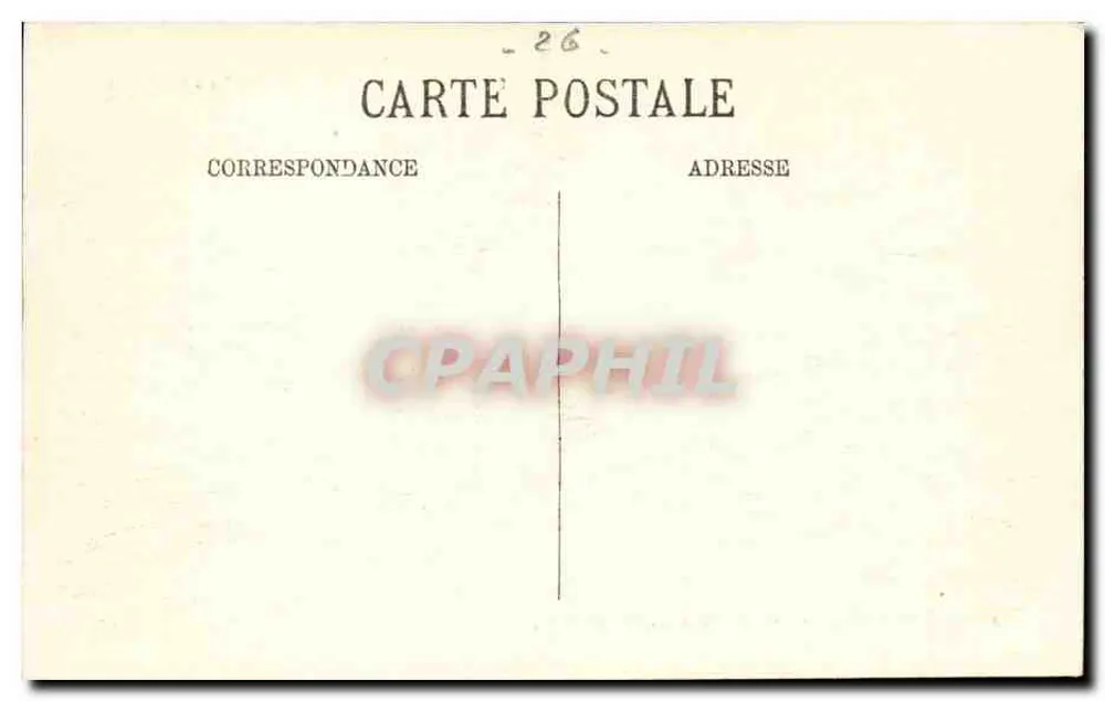 Valence — Das Theater und das Rathaus — LL. — Selecta - Rückseite