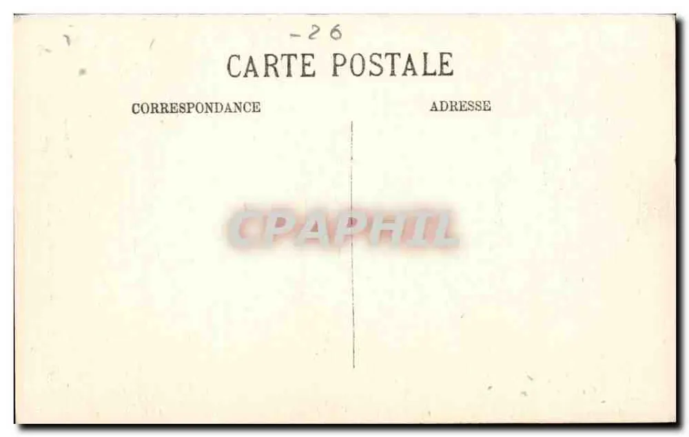 Valence — Fontaine Monumental, boulevard Bancel — LL - Verso
