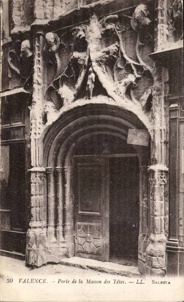 Valence — Porta da Casa das Cabeças — LL. Selecia, n°30 - Frente