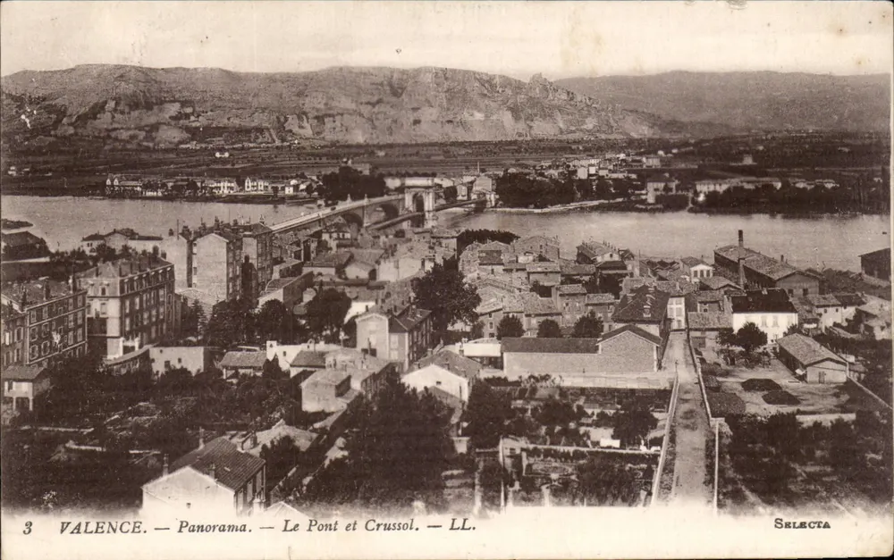 Valência — Panorama — O Ponte e Crussol — Selecta - Frente