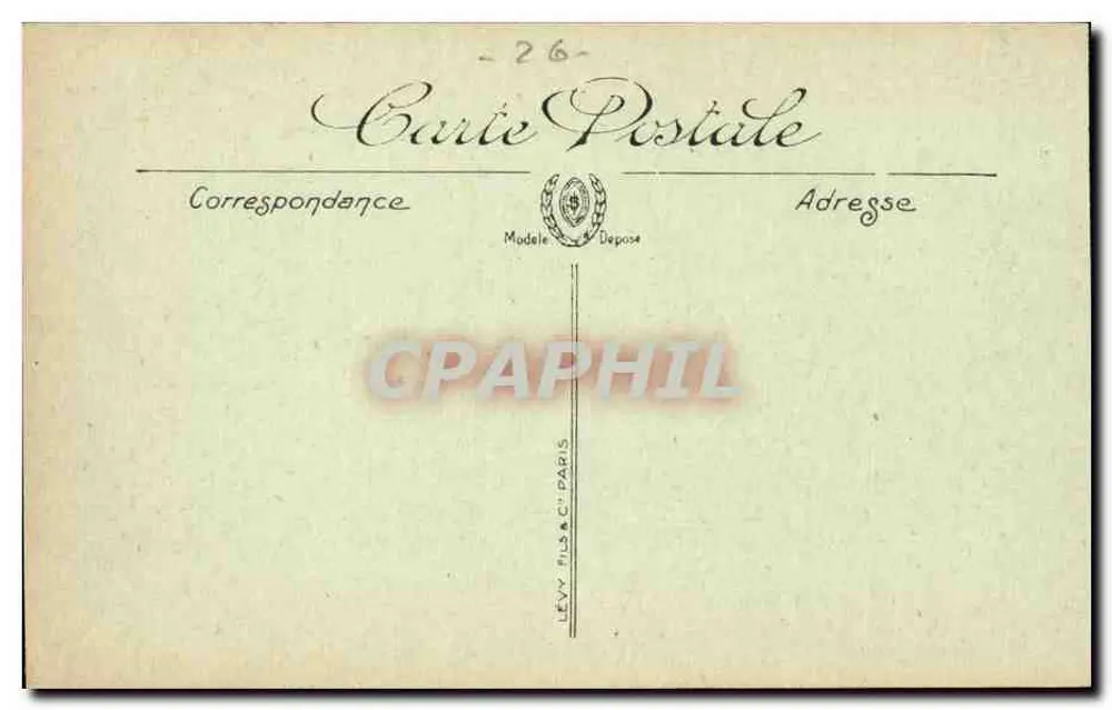 Valence — Praça da República — LL. N° 38 - Verso