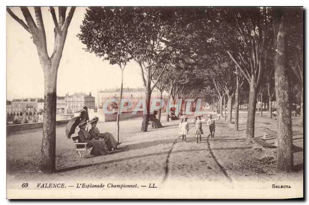 Valence - A Esplanade Championnet — Selecta, n°69 - Frente