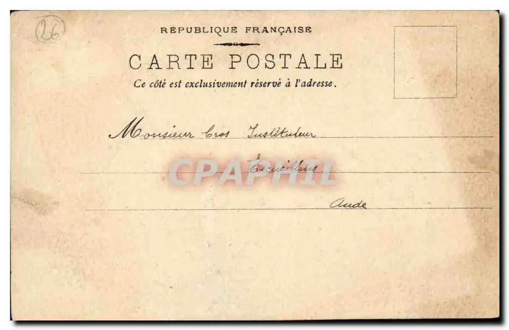 Ansicht des Hängbrückens von Valence — Hauptansichten des Netzwerks P.L.M. — S.C. Nr. 14 - Rückseite