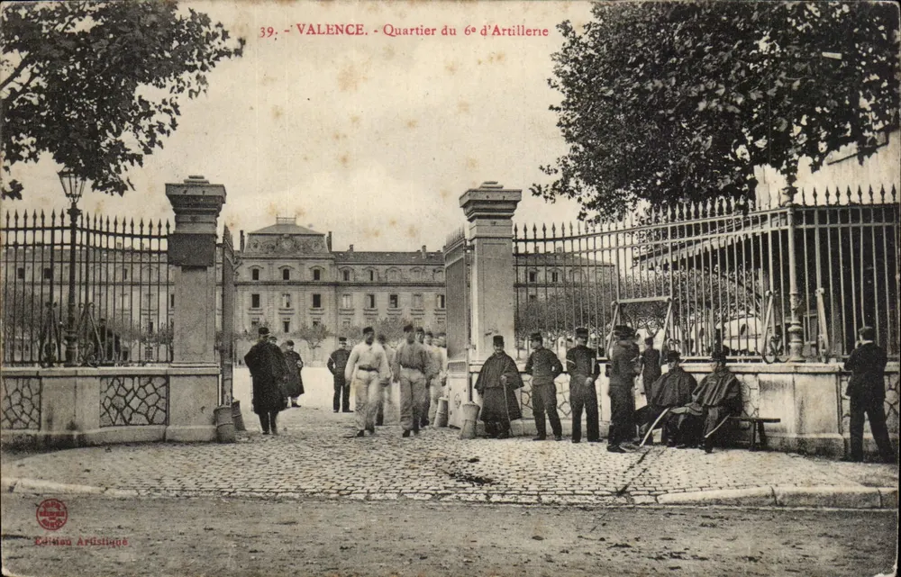 Valence - Wijk van de 6e Artillerie — Artistieke Uitgave, n°39 - Voorkant