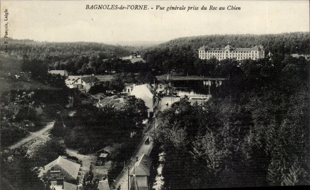 Bagnoles-de-l'Orne — Allgemeiner Blick von Roc au Chien — E. Paugnis, Laigle - Vorderseite