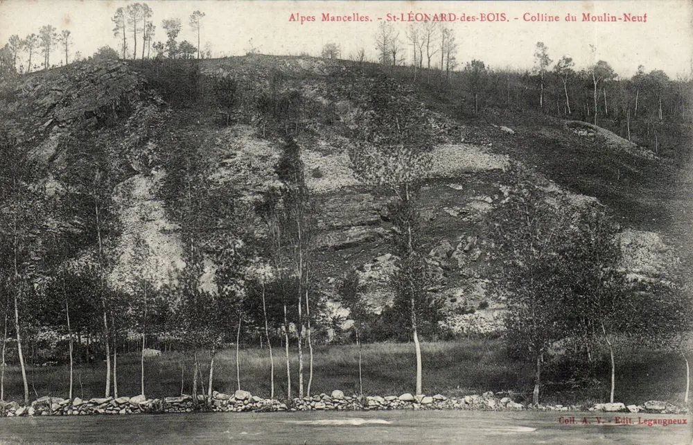 Alpes Mancelles - St-Léonard-des-Bois - Hügel von Moulin-Neuf — Verleger Legangneux, Seriennummer nicht sichtbar - Vorderseite