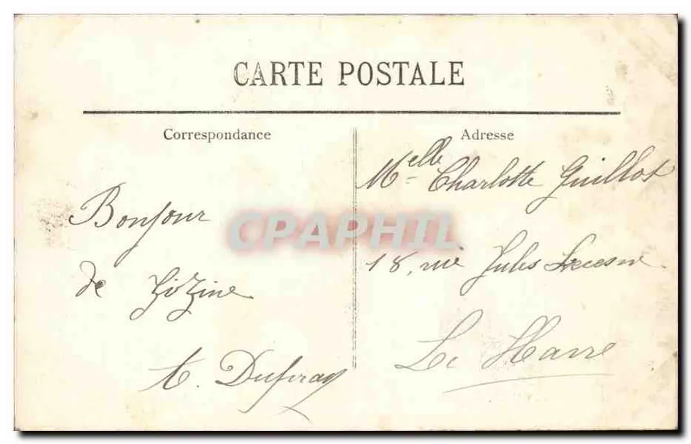 Écuemauville — O Calvário — LL. — Editor LL. - Verso