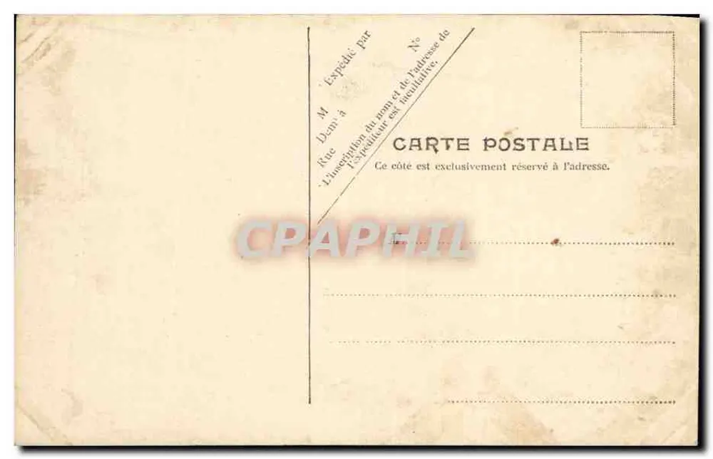 Deauville — Igreja de São Agostinho — V.P. Paris, No 3 - Verso