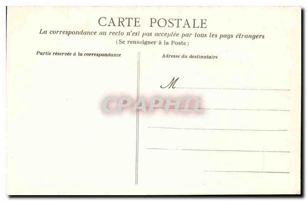 CAEN — A abside da Abadia dos Homens — Coleção AD - Verso