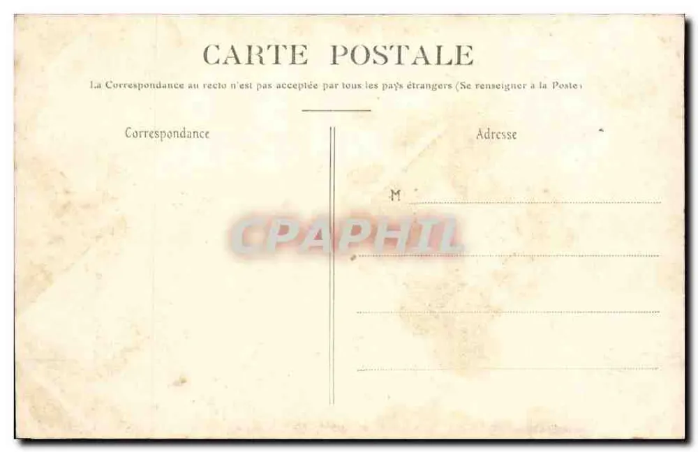 Bayeux — Porta della cattedrale — Collezione R. D. - Verso