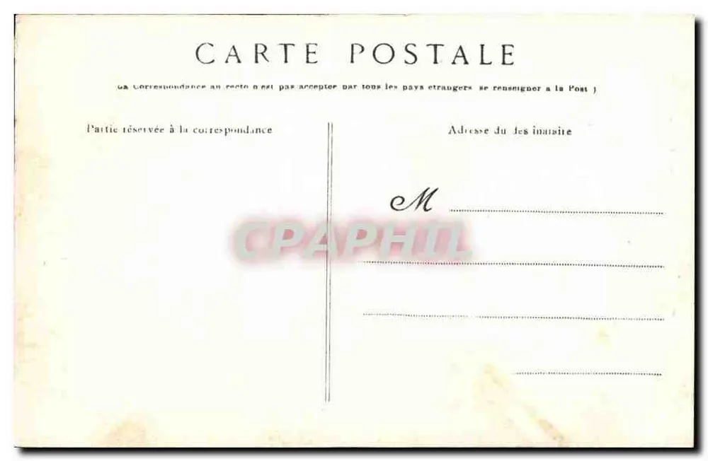 Saint-Pol-de-Léon — Der Große Portal des Creisker — Collection Villard, Q-imper - Rückseite