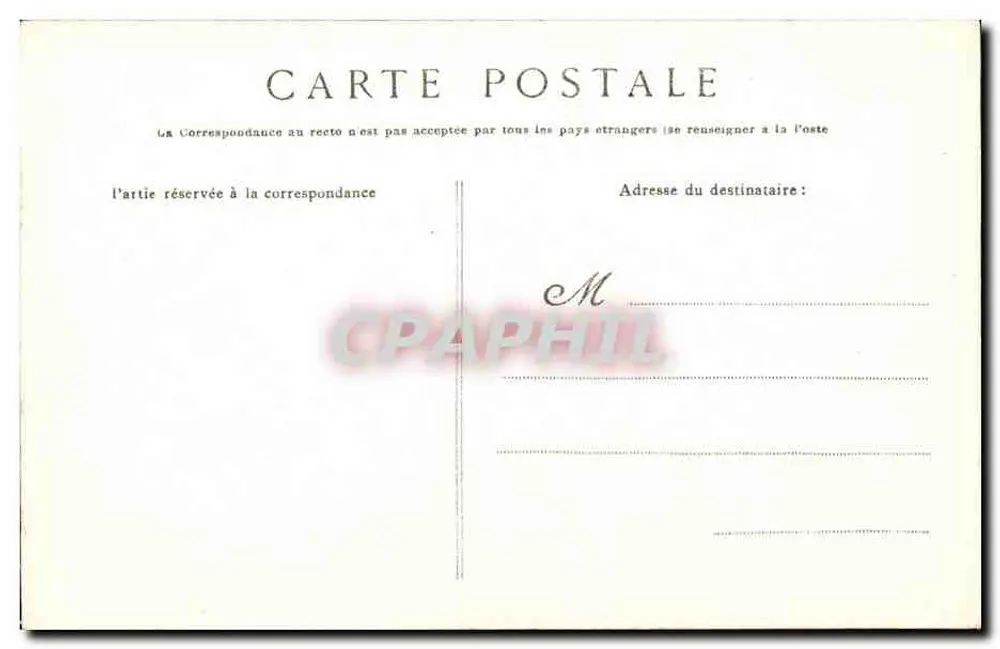 Saint-Pol-de-Léon — Allgemeine Ansicht vom Bahnhof — Quimper, Ausgabe Villard - Rückseite