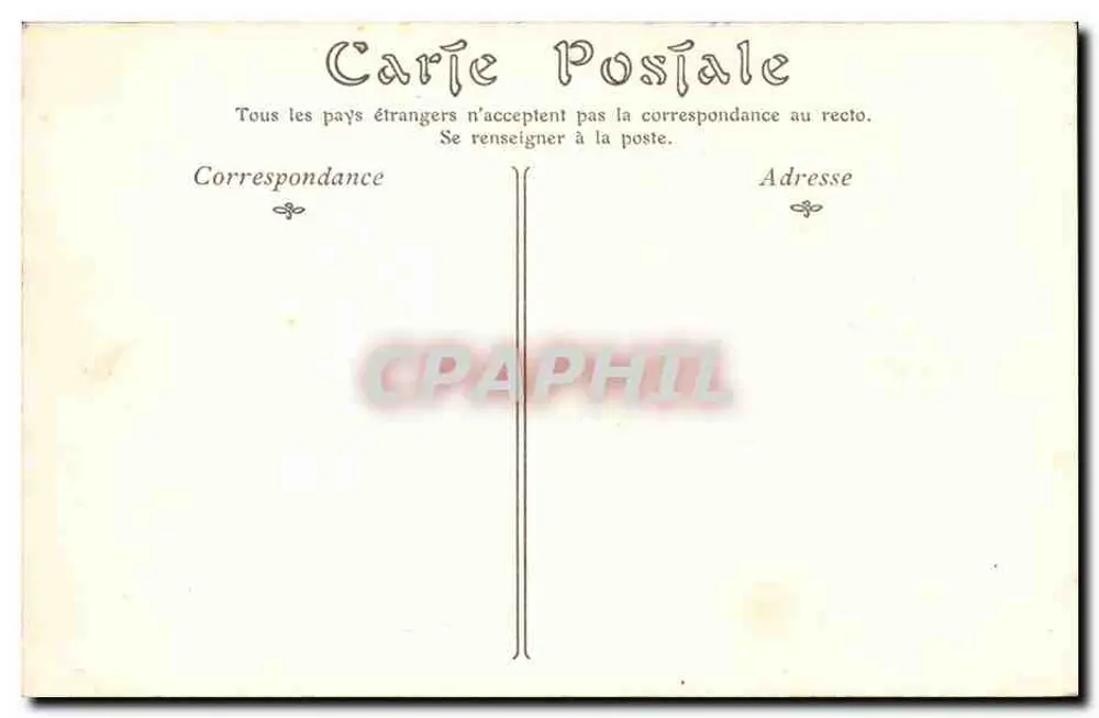 Saint-Pol-de-Léon — Innenansicht der Chapelle du Creisker — ND. Foto. - Rückseite