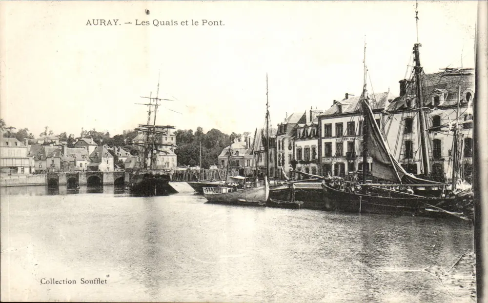 Auray — Os Quais e o Ponte — Coleção Soufflet - Frente