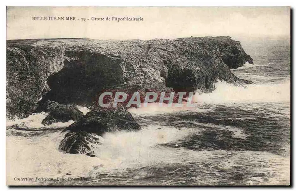 Belle-Île-en-Mer - 79 - La Gruta del Boticario - Anverso