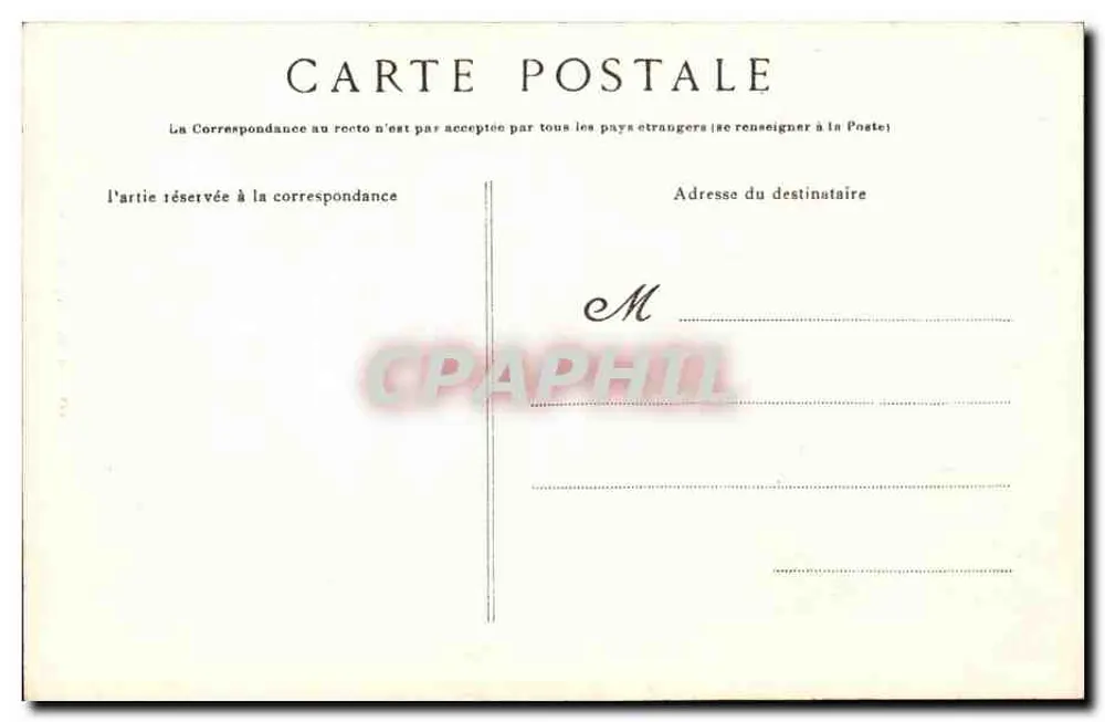 Ilha de Sein — Rocher Garrec ar Men-ei — Coleção Viillard, Quimper - Verso
