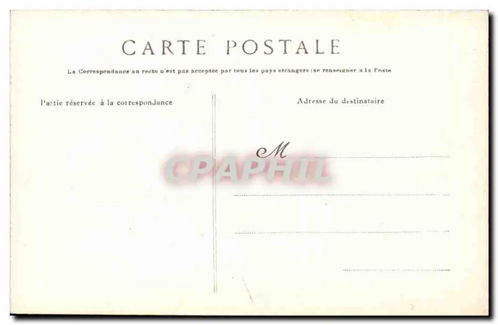 Penmarc'h — O Monge de Saint Guénolé — Coleção Villand, Quimper - Verso