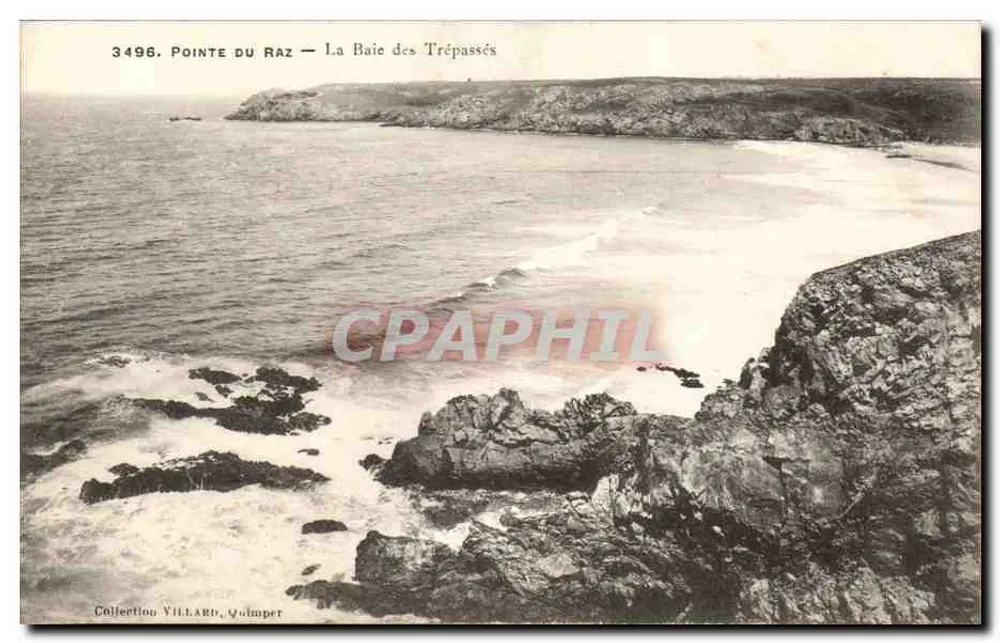 Pointe du Raz — A Baía dos Falecidos — Coleção Villard, Quimper - Frente