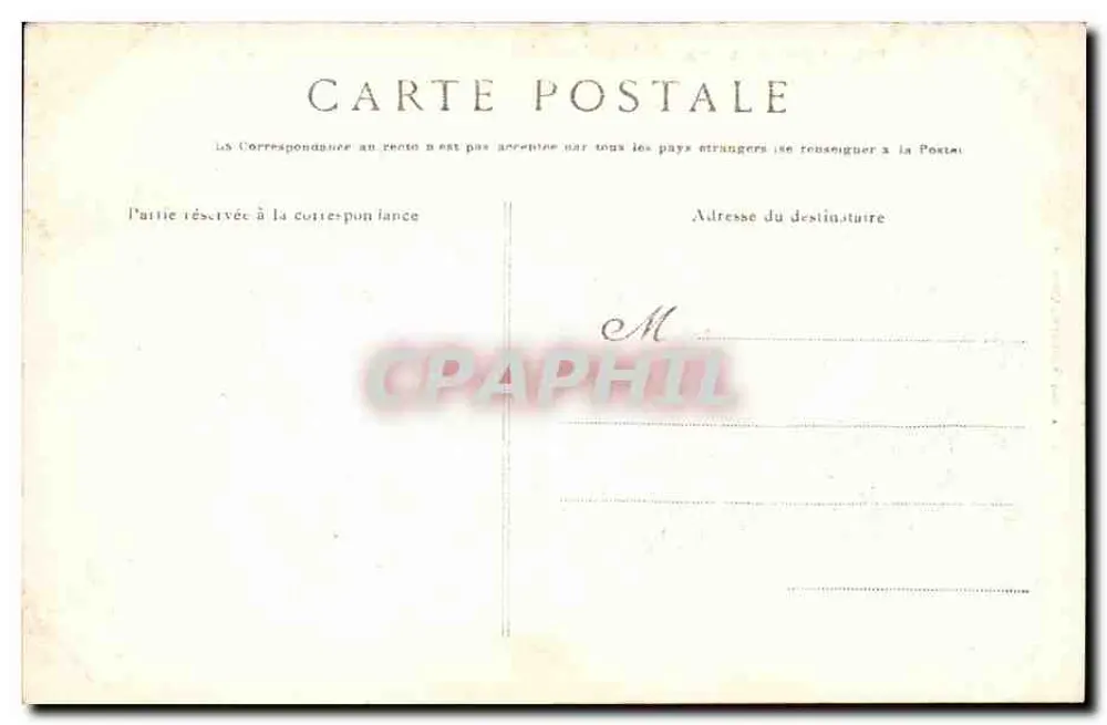 La Pointe du Raz — Vista geral — G. Villard, Quimper, n°154 - Verso