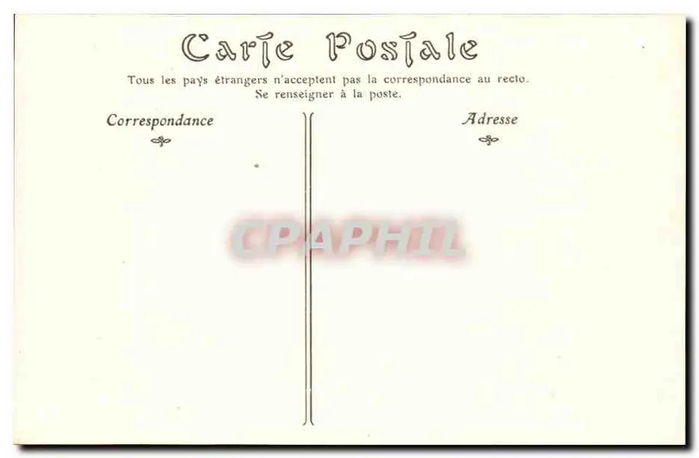 Tapisserie der Königin Mathilde — Bayeux — Szene: Die Flotte wird gebaut — ND Phot. - Rückseite