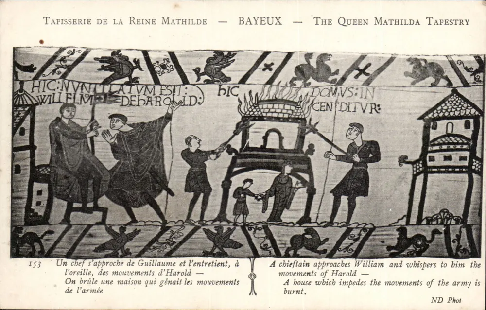 Tapisserie der Königin Mathilde — Bayeux — ND Phot - Vorderseite