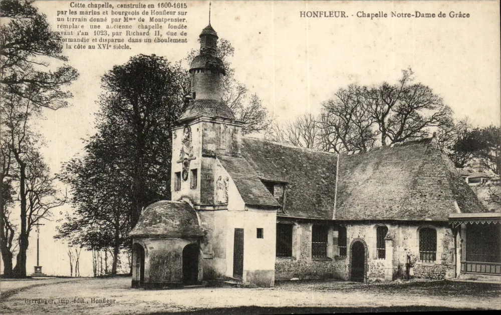 HONFLEUR - Capela Nossa Senhora da Graça — Berranger, imp. edit., Honfleur - Frente