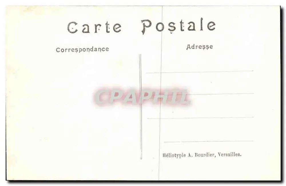 Castelo de CHANTILLY — Ceri por Cain - Verso