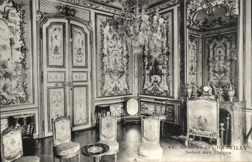 Zamek w Chantilly — Saloon Szkakających — Wydawca Itéliot, n°66 - Awers