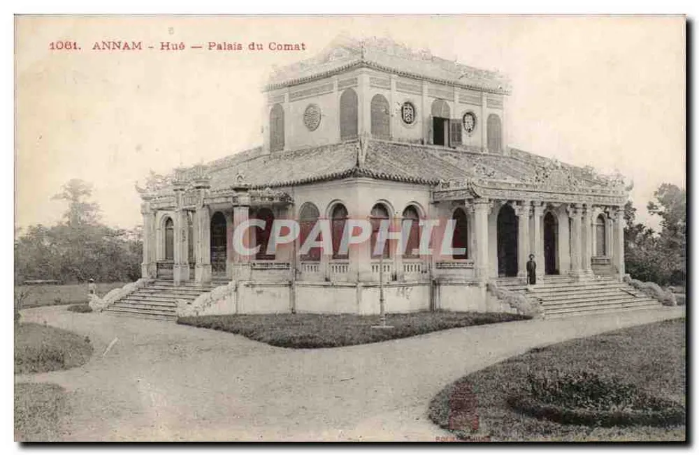 Palast von Comat — Hue — Annam — n° 1061 - Vorderseite