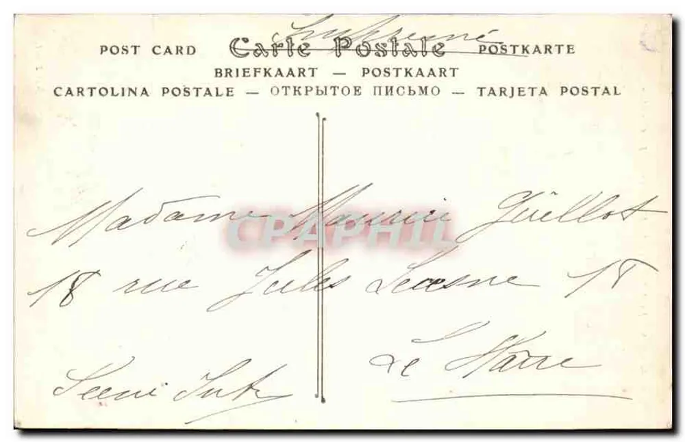 Saint-Pol-de-Léon (Finistère) — Le Creisker — editor não visível, número de série ilegível - Verso