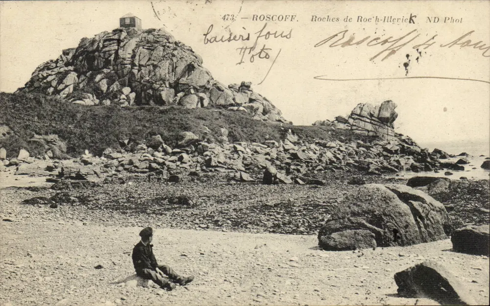 Roscoff — Rochas de Roc'h-Illerick — ND Phot - Frente